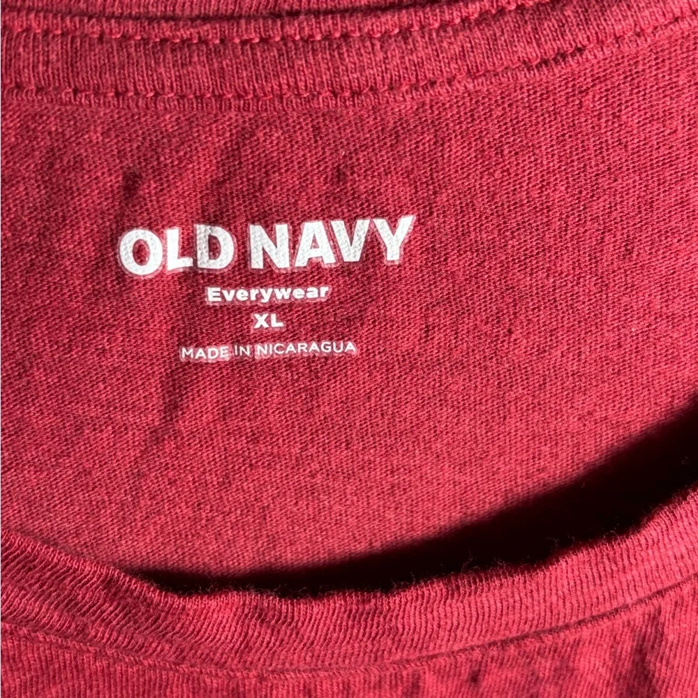 Old Navy Red Woman’s shirt XL - Picture 3 of 5